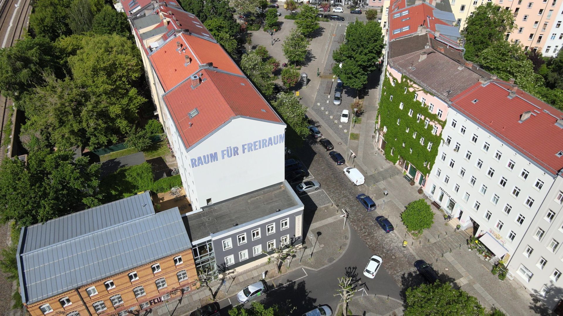 Museum Lichtenberg aus der Vogelperspektive